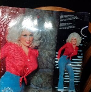 1977 RCA vinyl Dolly Parton LP Here You Come Again